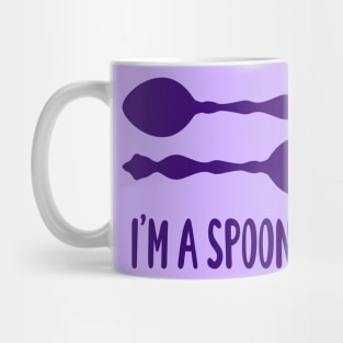 I'm A Spoonie! (Purple) Mug